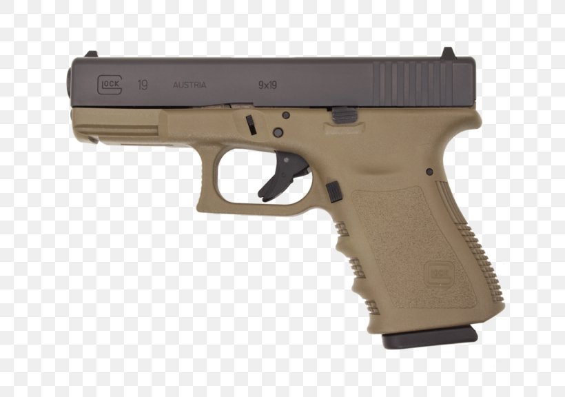 GLOCK 19 9×19mm Parabellum Glock 23 Glock Ges.m.b.H., PNG, 768x576px, 40 Sw, 919mm Parabellum, Glock, Air Gun, Airsoft Download Free