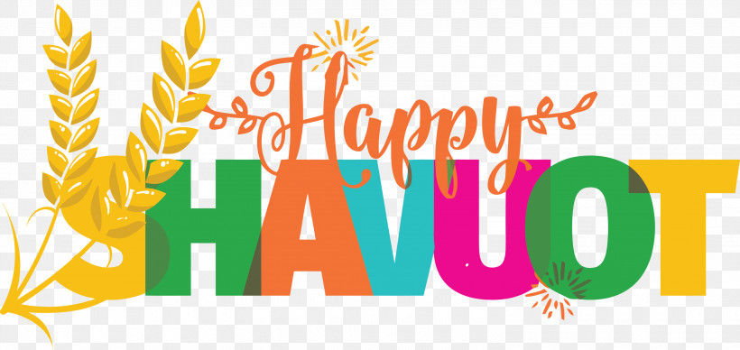 Happy Shavuot Feast Of Weeks Jewish, PNG, 3000x1423px, Happy Shavuot, Geometry, Jewish, Line, Logo Download Free