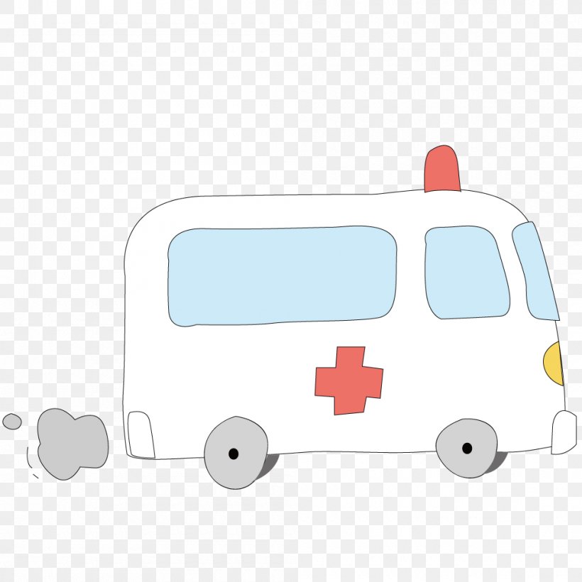 Hospital Ambulance, PNG, 1000x1000px, Hospital, Ambulance, Area, Cartoon, Drawing Download Free