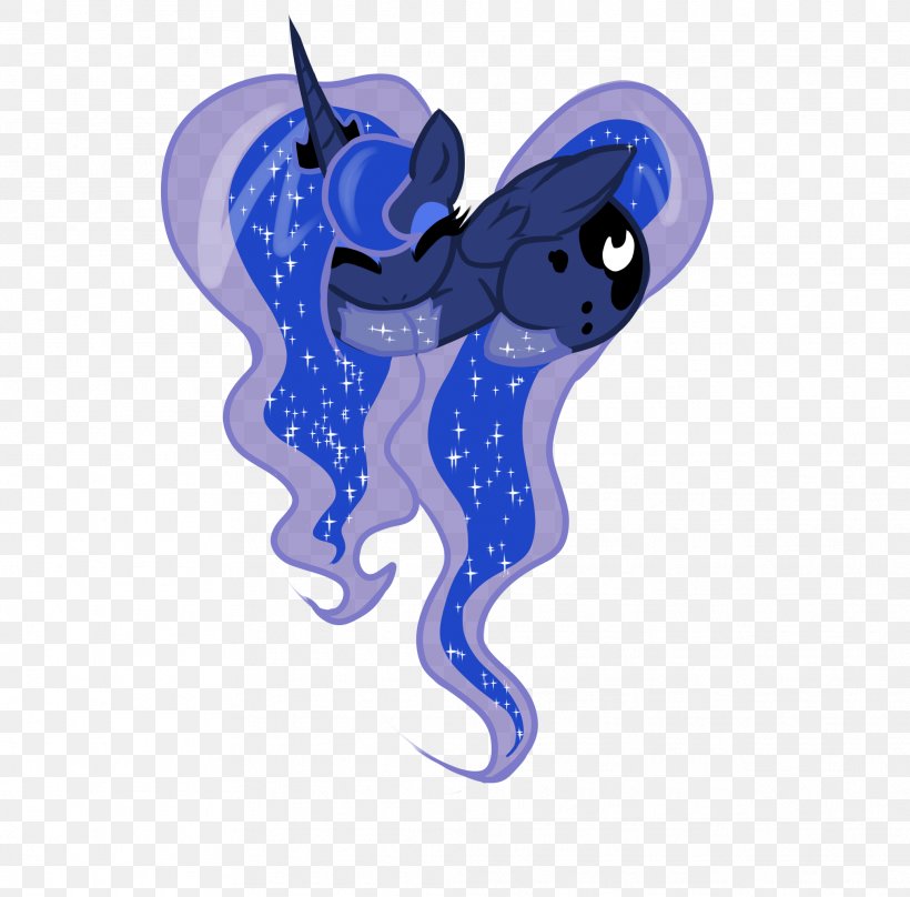 Princess Luna Pony Twilight Sparkle Love Heart, PNG, 2024x1996px, Princess Luna, Cartoon, Cobalt Blue, Deviantart, Fictional Character Download Free