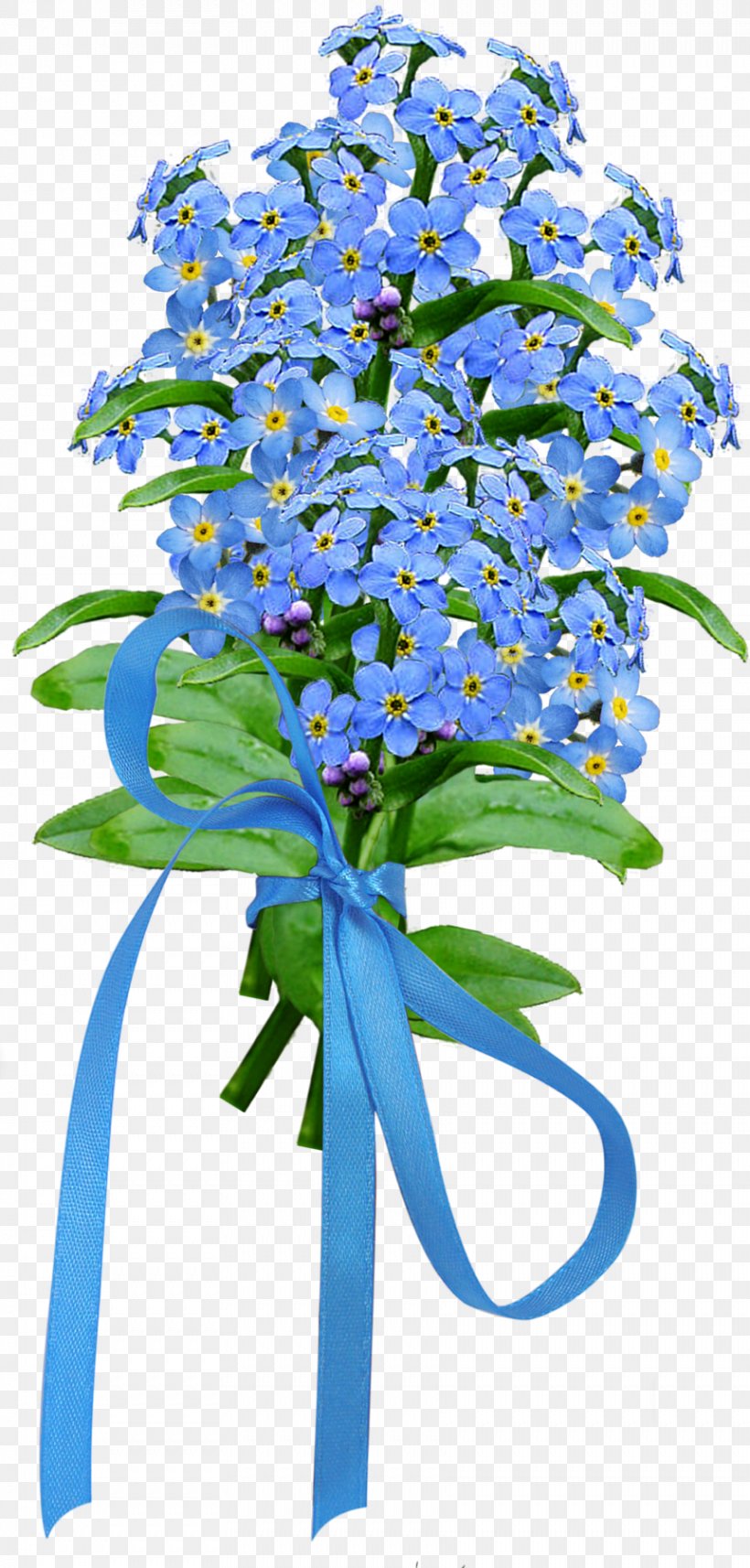 Birthday Scorpion Grasses Flower Bouquet, PNG, 861x1800px, Birthday, Blue, Bluebonnet, Borage Family, Cut Flowers Download Free