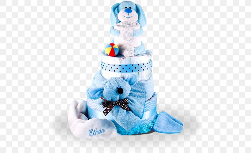 Diaper Cake Puppy Dog Baby Shower, PNG, 500x500px, Diaper, Baby Shower, Birthday, Boy, Cake Download Free