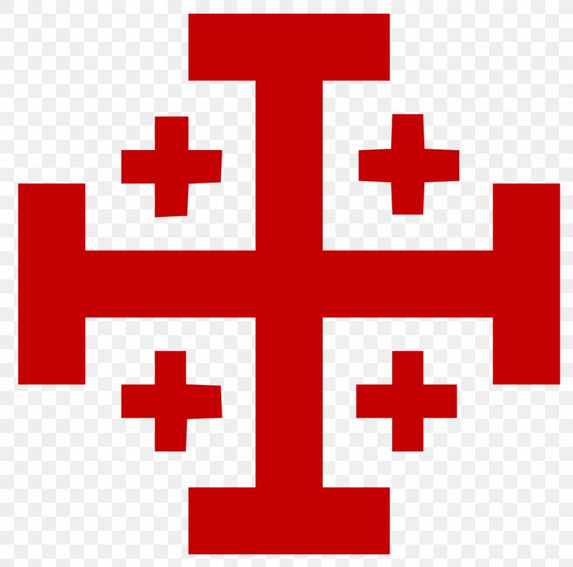 Jerusalem Cross Symbol Custody Of The Holy Land Order Of The Holy Sepulchre, PNG, 1033x1024px, Jerusalem Cross, American Red Cross, Area, Church, Creu Grega Download Free