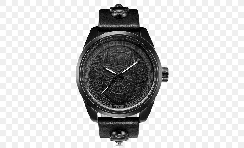 Philippe Watch Gmina Police Strap, PNG, 500x500px, Watch, Black, Black And White, Brand, Fashion Accessory Download Free