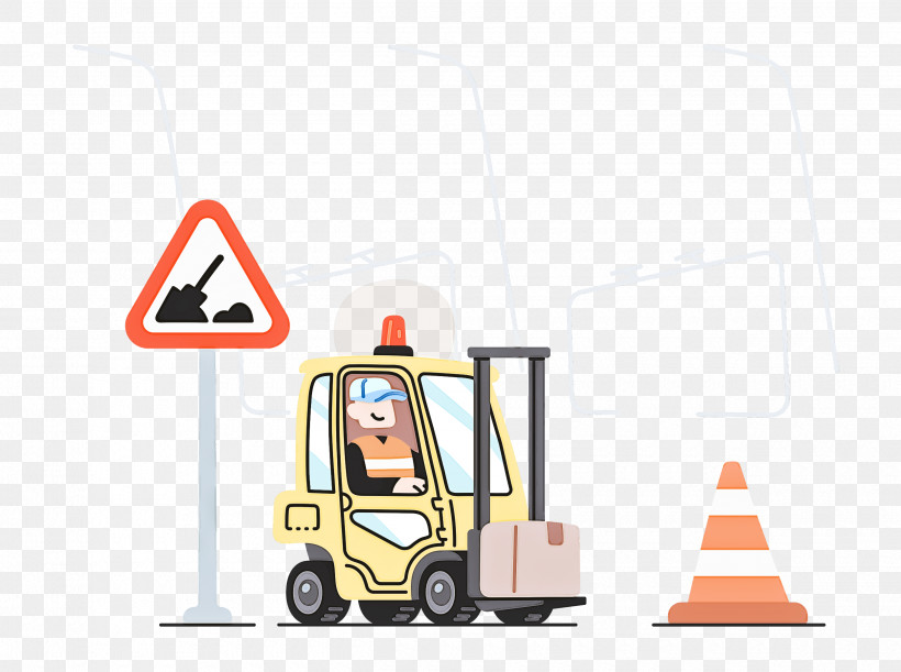 Road Works, PNG, 2500x1863px, Commercial Vehicle, Automobile Engineering, Car, Car Door, Cargo Download Free