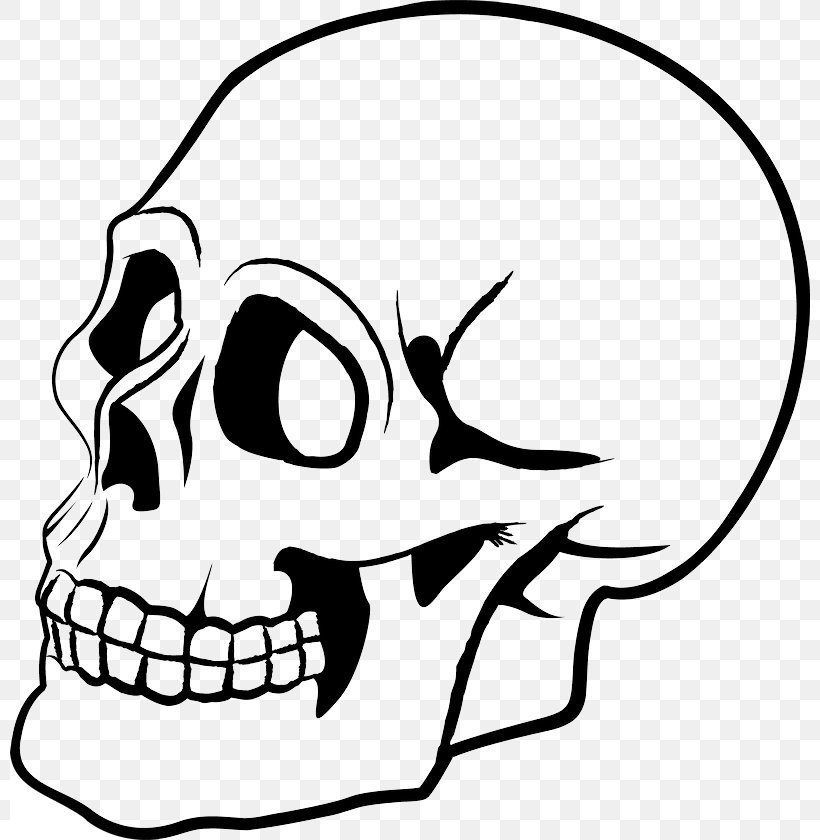 Skull Drawing Clip Art, PNG, 800x840px, Skull, Art, Artwork, Black, Black And White Download Free