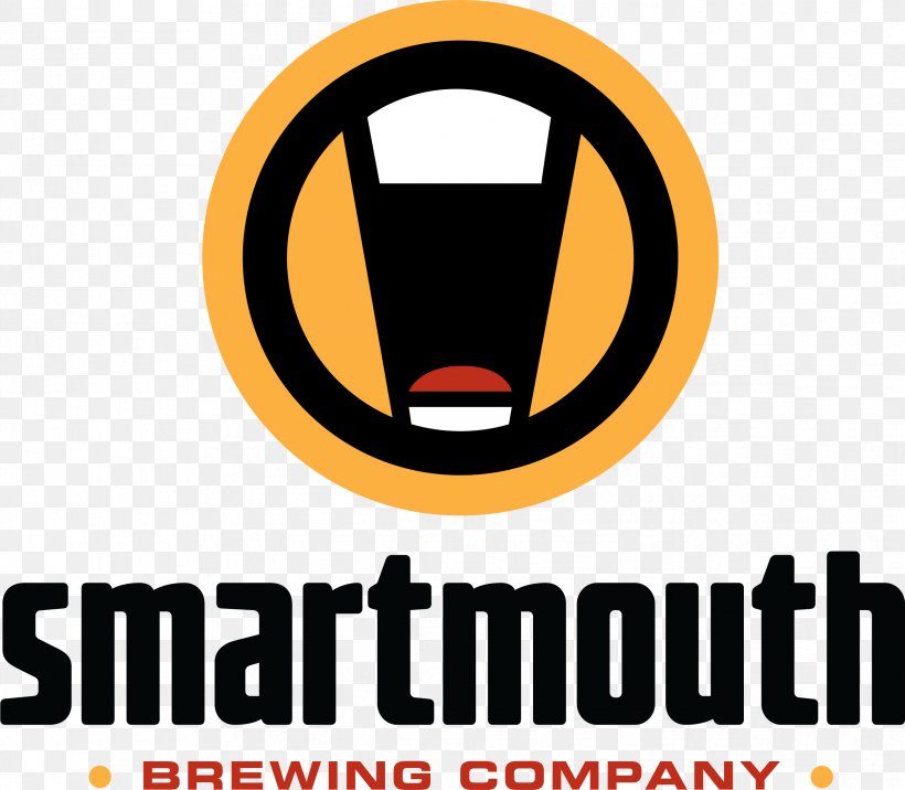 Smartmouth Brewing Co. Logo Beer Brewing Grains & Malts Brewery, PNG, 2336x2042px, Smartmouth Brewing Co, Area, Beer, Beer Brewing Grains Malts, Brand Download Free