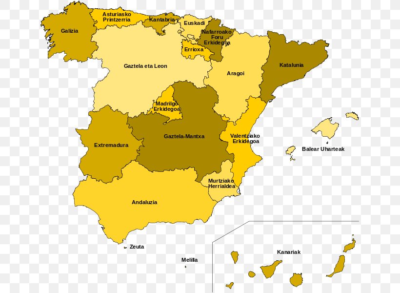 Andalusia Region Of Murcia Alicante Autonomous Communities Of Spain Map, PNG, 653x600px, Andalusia, Alicante, Area, Autonomous Communities Of Spain, Community Download Free