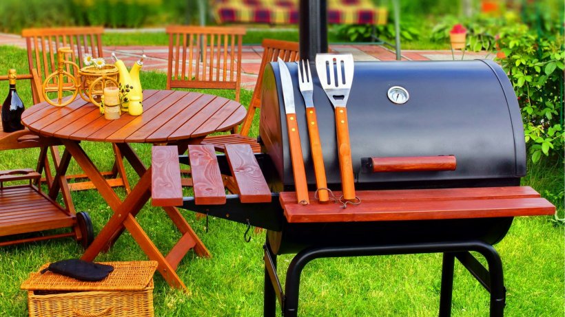 Barbecue Grill Barbecue Sauce Grilling Natural Gas Propane, PNG, 1920x1080px, Barbecue Grill, Backyard, Barbecue Sauce, Bench, Brenner Download Free