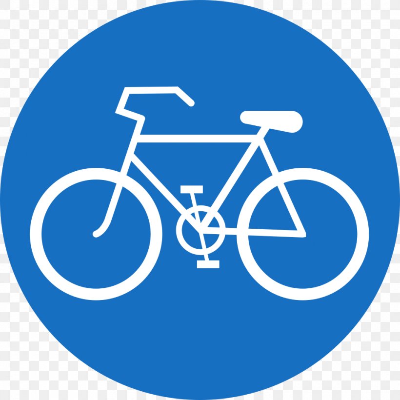 Bicycle Traffic Sign Cycling Segregated Cycle Facilities Royalty-free, PNG, 960x960px, Bicycle, Area, Bande Cyclable, Bike Lane, Blue Download Free
