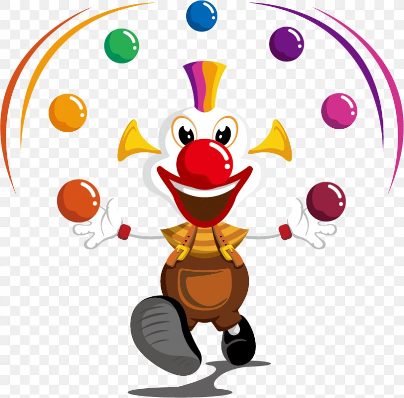 Clown Circus Juggling, PNG, 823x810px, Clown, Animation, Cartoon, Circus, Drawing Download Free