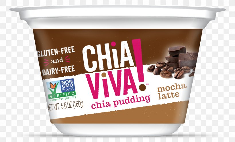 Ice Cream Caffè Mocha Chia Seed Mexican Cuisine Chocolate Pudding, PNG, 2032x1230px, Ice Cream, Brand, Chia Seed, Chocolate, Chocolate Pudding Download Free