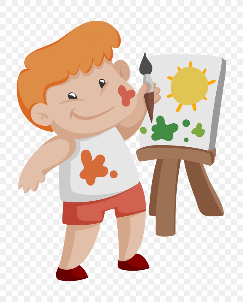 Illustration Design Boy Clip Art Thumb, PNG, 1609x2000px, Watercolor, Cartoon, Flower, Frame, Heart Download Free