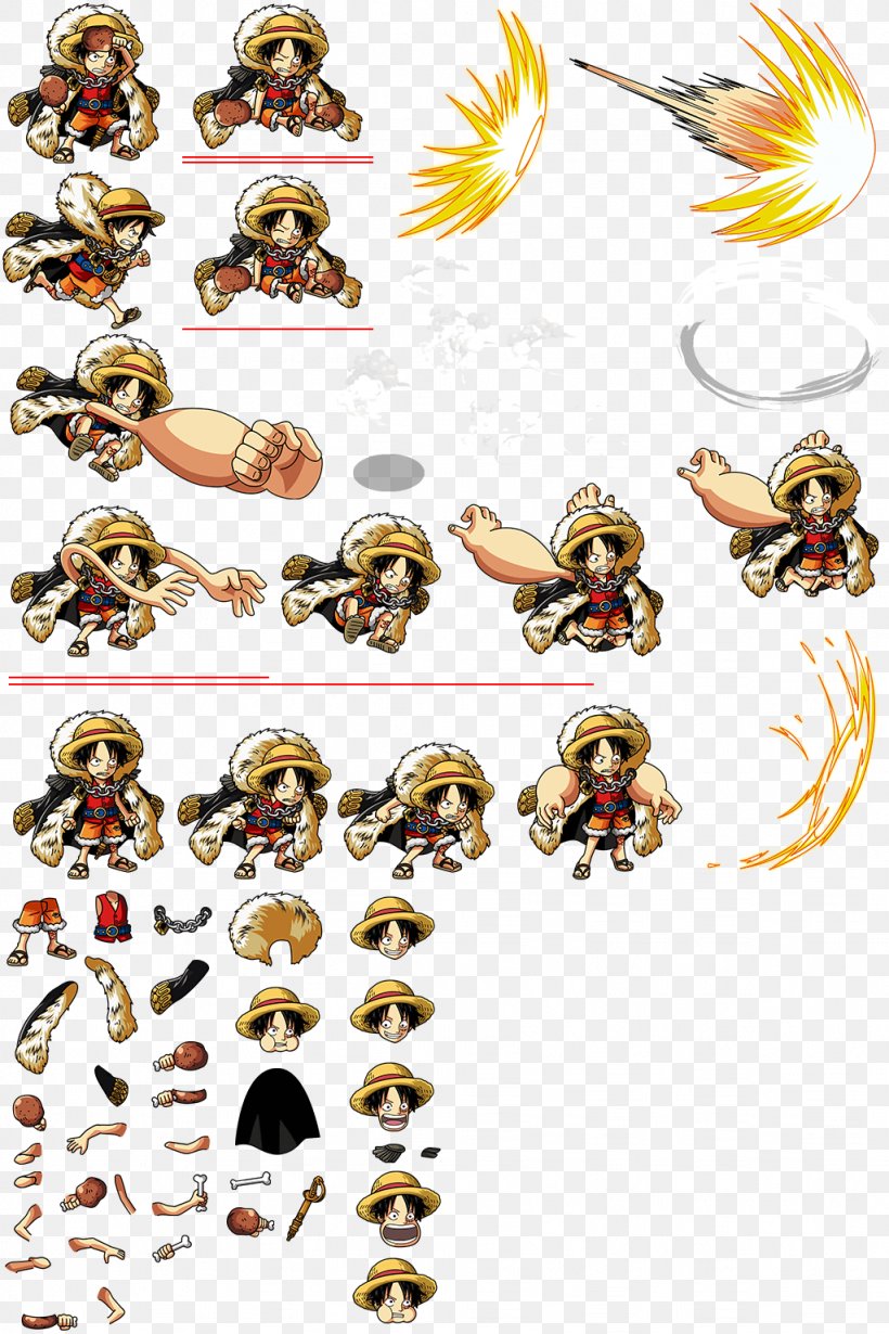 Monkey D. Luffy One Piece Treasure Cruise Shanks Sprite, PNG, 1024x1536px, Monkey D Luffy, Art, Character, Fictional Character, Game Download Free