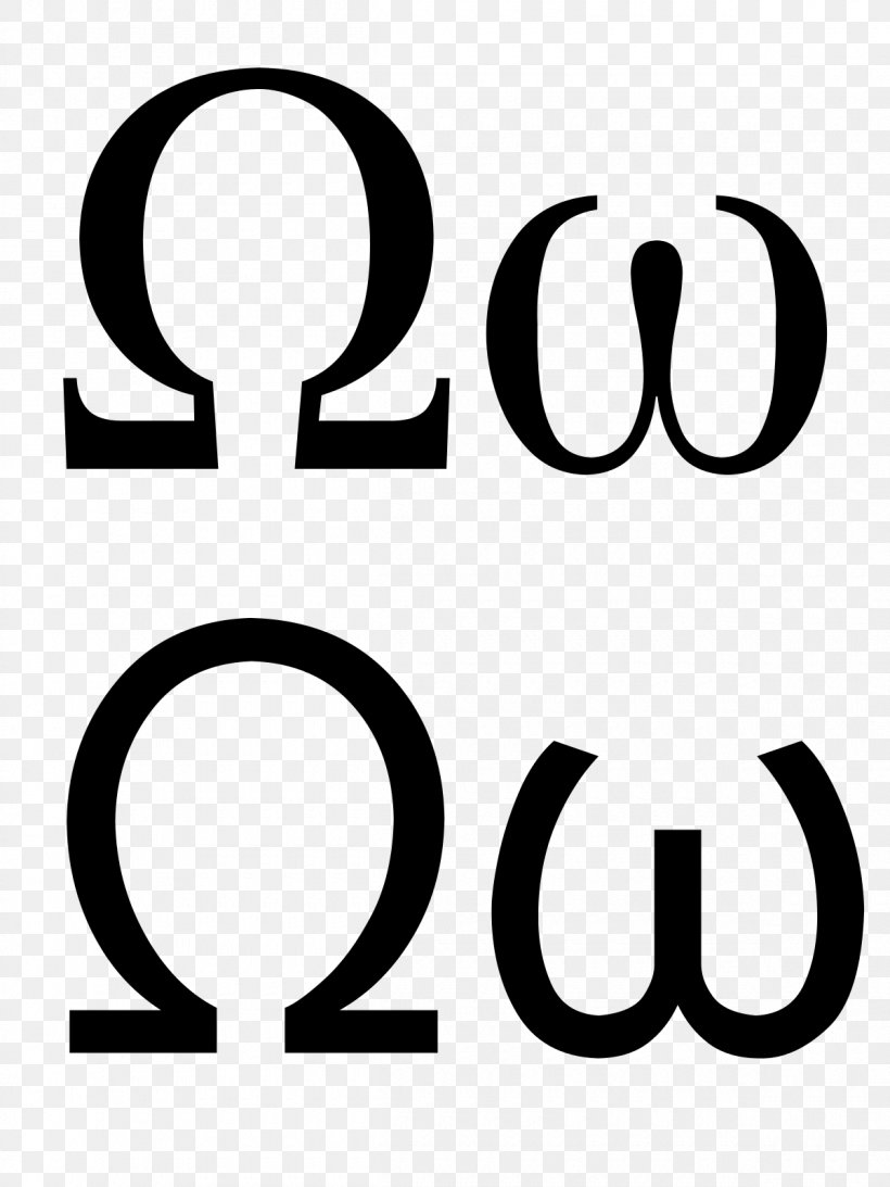 Omega Letter Case Sans-serif Greek Alphabet, PNG, 1200x1600px, Omega, Area, Black And White, Brand, Greek Download Free