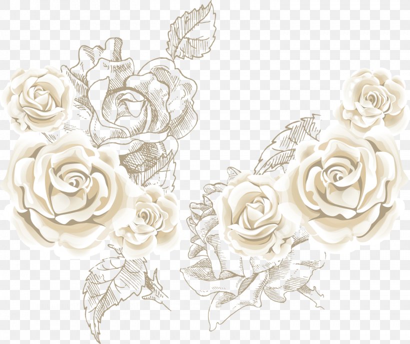 Beach Rose Flower Clip Art, PNG, 1517x1273px, Beach Rose, Beige, Blue Rose, Body Jewelry, Creativity Download Free