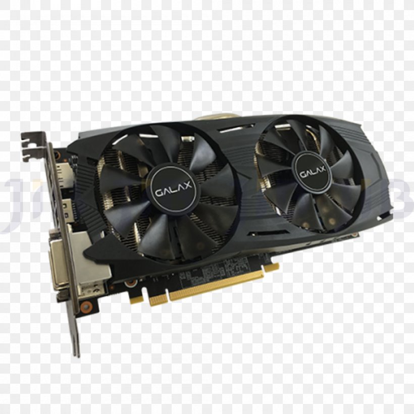 Graphics Cards & Video Adapters NVIDIA GeForce GTX 1060 英伟达精视GTX GALAXY Technology, PNG, 1000x1000px, Graphics Cards Video Adapters, Computer Component, Computer Cooling, Electronic Device, Galaxy Technology Download Free
