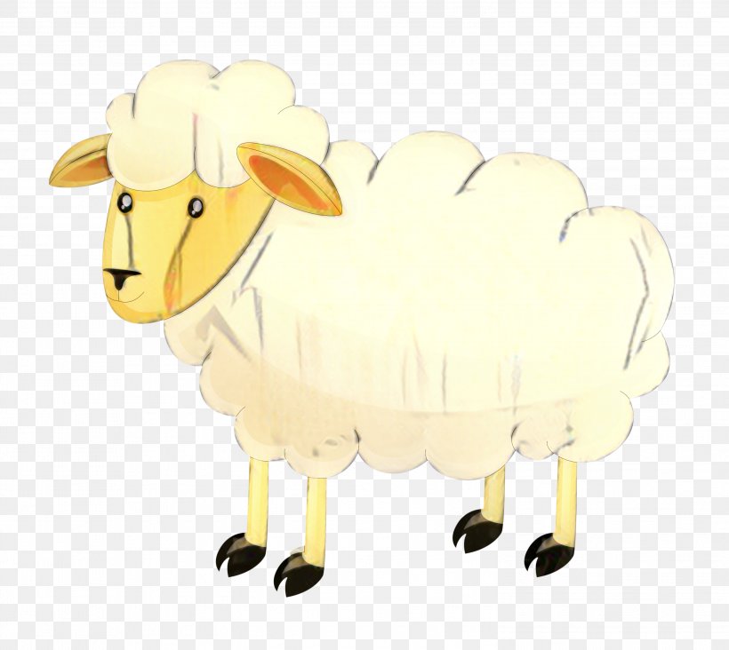 Sheep Illustration Chicken Goat Cartoon, PNG, 2999x2678px, Sheep, Animation, Art, Bovine, Cartoon Download Free