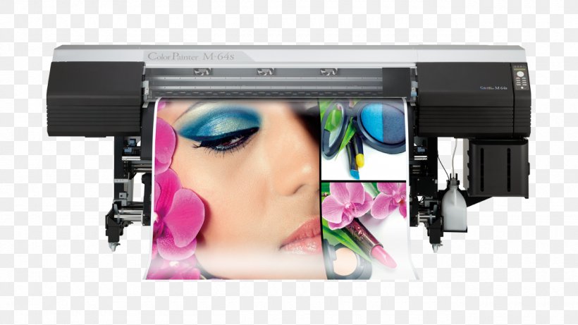 Wide-format Printer Printing Seiko Paper, PNG, 1280x720px, Wideformat Printer, Color, Electronic Device, Fespa, Ink Download Free
