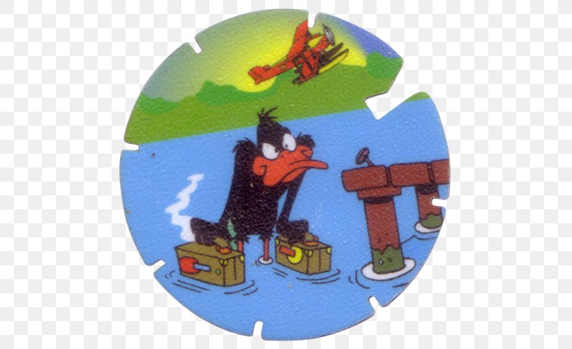 Daffy Duck Tasmanian Devil Milk Caps Wile E. Coyote And The Road Runner, PNG, 500x500px, Daffy Duck, Cartoon, Christmas, Christmas Ornament, Coyote Download Free