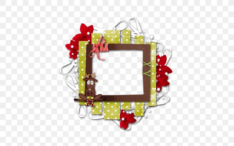 Picture Frames Christmas Day Scrapbooking Clip Art Image, PNG, 512x512px, Picture Frames, Christmas Day, Christmas Decoration, Christmas Ornament, Digital Photo Frame Download Free