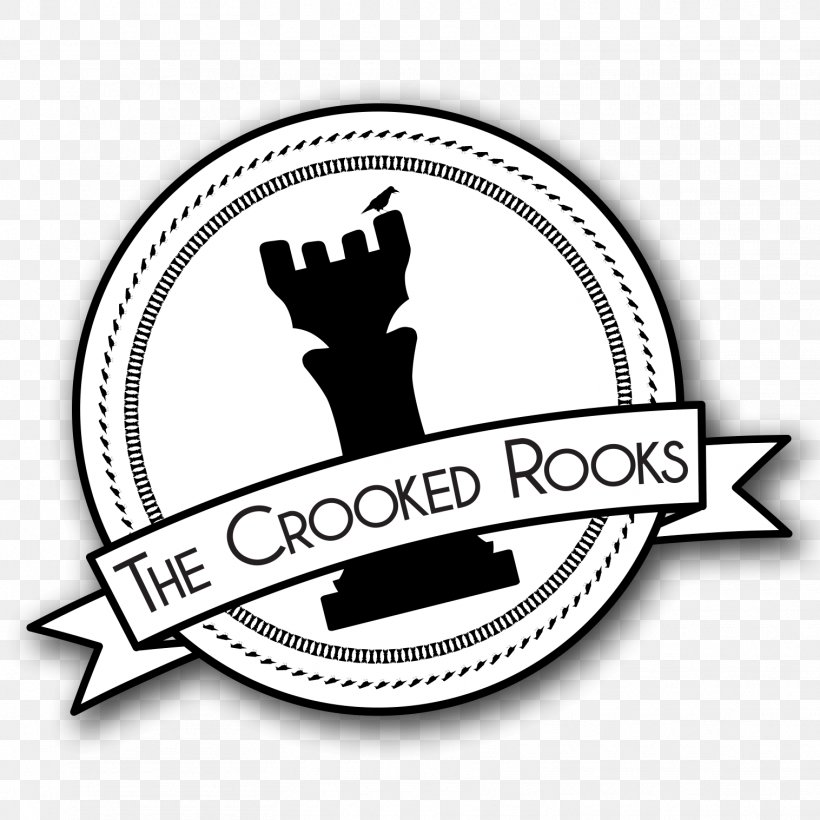 Crooked Rooks Logo YouTube Organization Trademark, PNG, 1516x1516px, Logo, Area, Black And White, Brand, Emblem Download Free