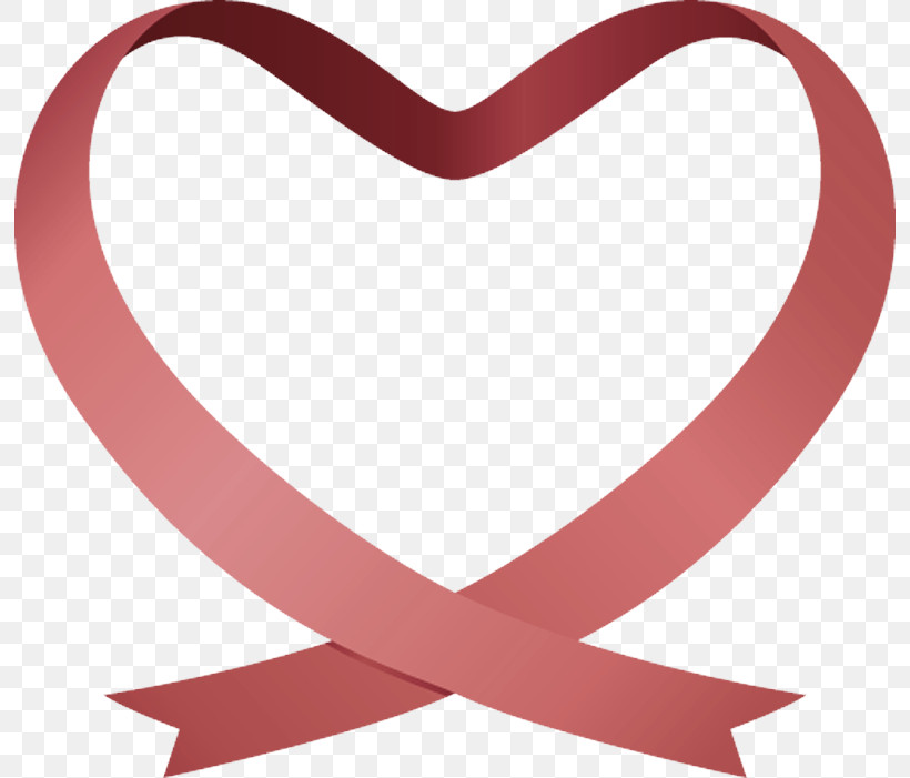 Pink Red Heart Ribbon Love, PNG, 794x701px, Pink, Heart, Love, Red, Ribbon Download Free