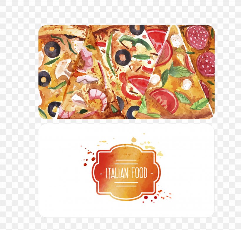 Pizza Fast Food Italian Cuisine Business Card Restaurant, PNG, 4142x3958px, Pizza, Business, Business Card, Catering, Chef Download Free