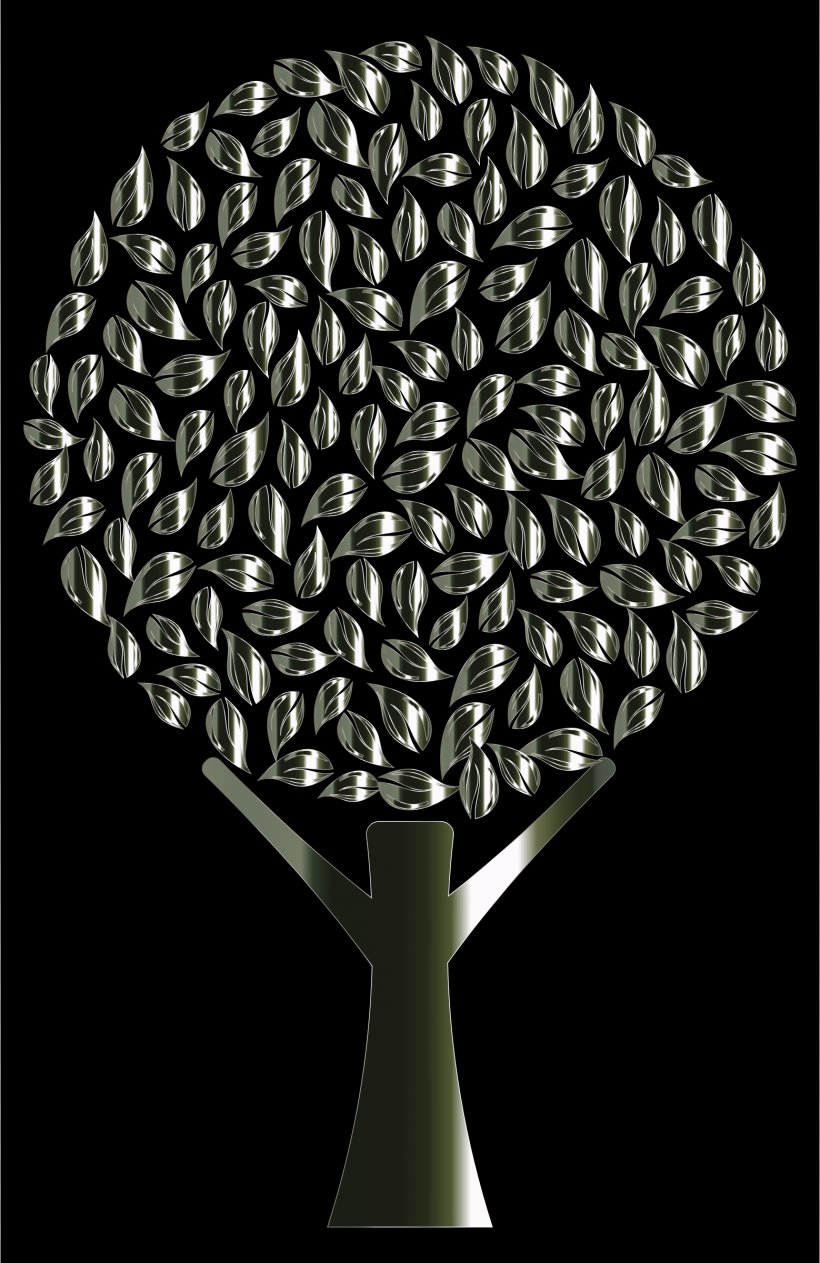 Tree Silver Clip Art, PNG, 1558x2400px, Tree, Art, Lighting Accessory, Mineral, Obsidian Download Free