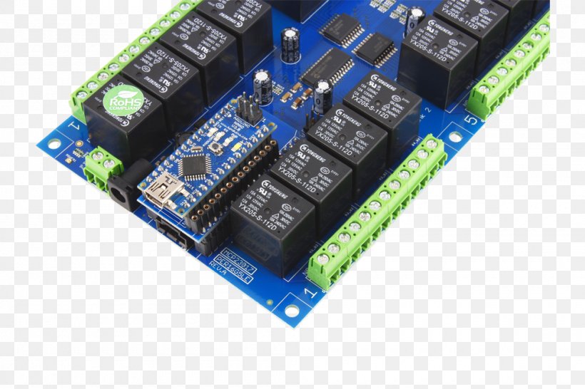 Microcontroller Arduino Electronics Electronic Component Transistor, PNG, 1000x667px, Microcontroller, Arduino, Capacitor, Circuit Component, Circuit Prototyping Download Free