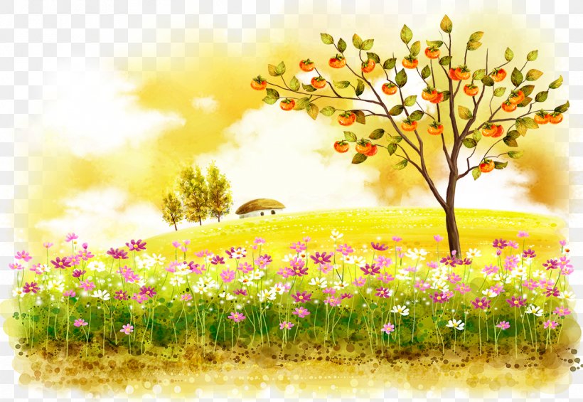 Autumn Winter Illustration, PNG, 1191x822px, Autumn, Blossom, Comme Amour, Daum, Field Download Free