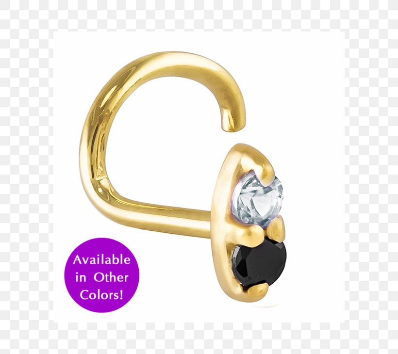 Earring Gold Body Jewellery Nose Diamond, PNG, 730x730px, Earring, Body Jewellery, Body Jewelry, Carbonado, Colored Gold Download Free