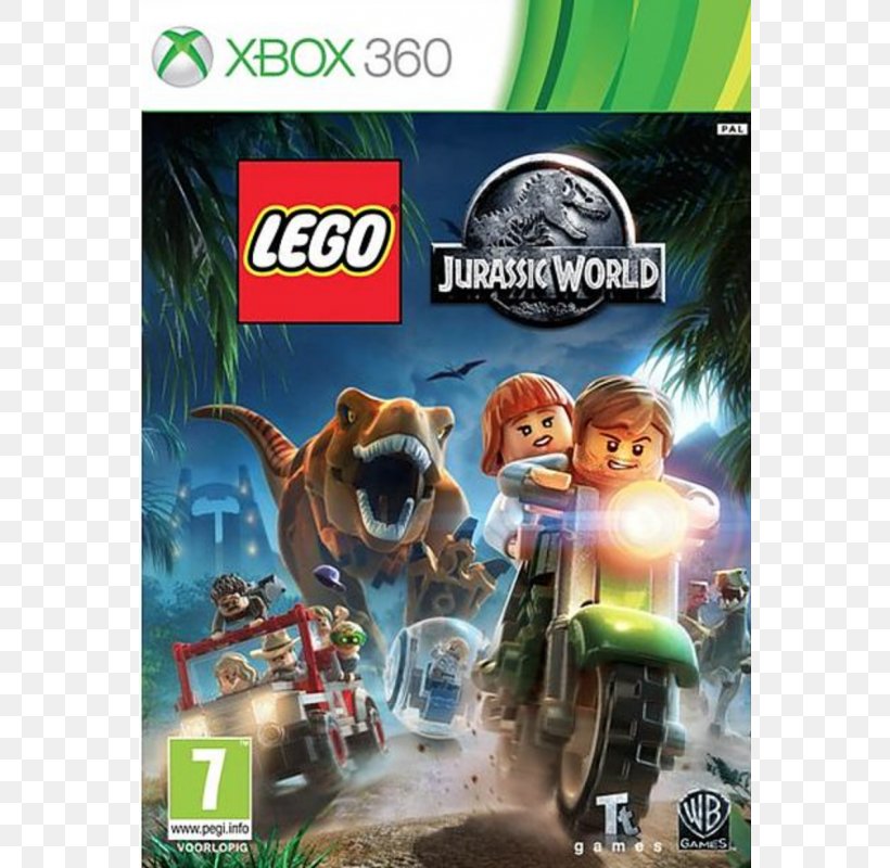 Lego Jurassic World Xbox 360 Video Game Xbox One, PNG, 800x800px, Lego Jurassic World, Game, Jurassic Park, Jurassic Park Iii, Jurassic World Download Free