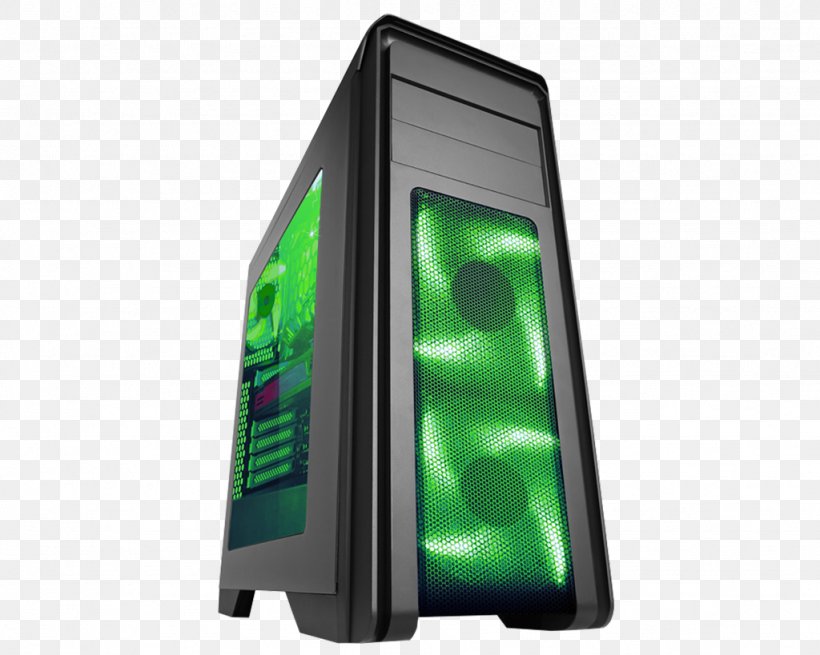 Computer Cases & Housings Graphics Cards & Video Adapters Power Supply Unit Gaming Computer Desktop Computers, PNG, 1024x819px, Computer Cases Housings, Atx, Computer, Computer Monitors, Computer System Cooling Parts Download Free