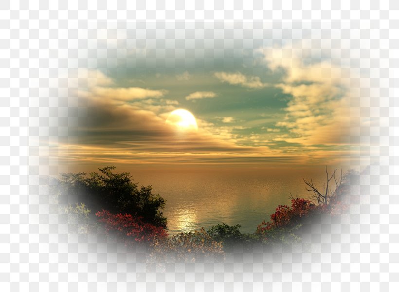 Desktop Wallpaper Sunset Nature Sky, PNG, 800x600px, Sunset, Atmosphere, Cloud, Computer, Dawn Download Free