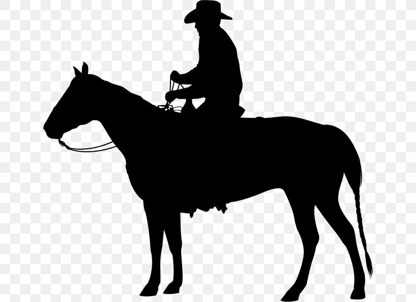 Horse Equestrian Western Pleasure Clip Art, PNG, 650x595px, Horse, Black And White, Bridle, Cowboy, Cutting Download Free