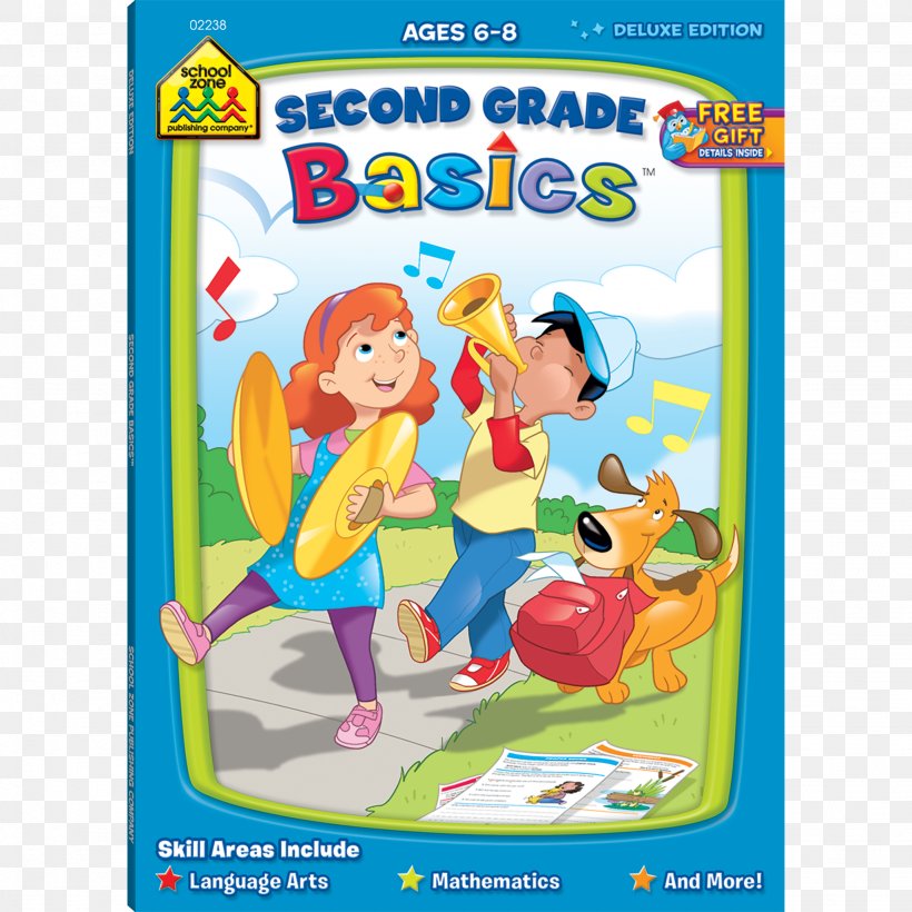 Second Grade Workbook: Complete Curriculum Of Basic Skills 2nd Grade Math Big Second Grade Workbook Education, PNG, 2048x2048px, Second Grade, Area, Big Kindergarten Workbook, Education, Educational Toy Download Free