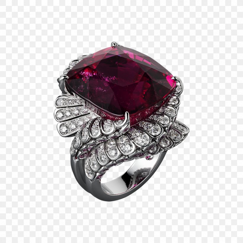 Ruby Ring Jewellery Cartier Gemstone, PNG, 1000x1000px, Ruby, Body Jewelry, Brilliant, Carat, Cartier Download Free