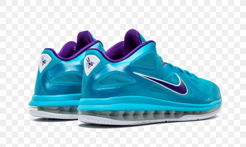 Shoe Sneakers Nike LeBron 9 Low (2011) Blue, PNG, 1000x600px, Watercolor, Cartoon, Flower, Frame, Heart Download Free