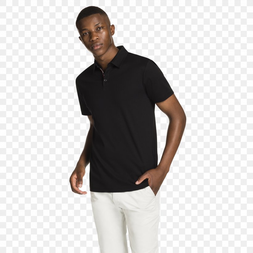 Polo Shirt T-shirt Sleeve Tennis Polo Neck, PNG, 3000x3000px, Polo Shirt, Black, Black M, Clothing, Neck Download Free