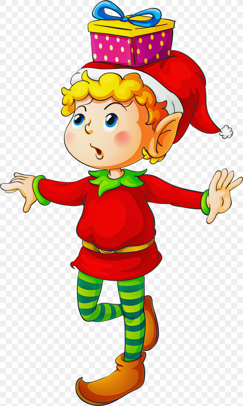 Christmas Elf, PNG, 1985x3312px, Cartoon, Christmas Elf, Costume Download Free