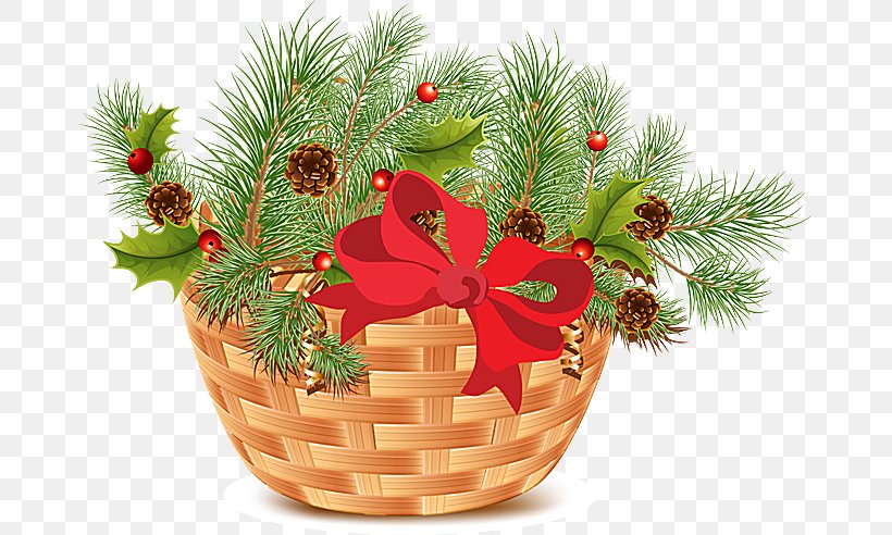 Christmas Food Gift Baskets Clip Art, PNG, 675x492px, Christmas, Basket, Christmas Decoration, Christmas Gift, Christmas Ornament Download Free