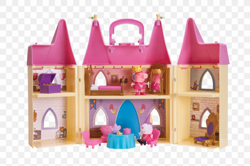 Amazon.com Princess Peppa Castle Playset, PNG, 895x597px, Amazoncom, Castle, Dollhouse, Fancy Dress Party, Peppa Pig Download Free