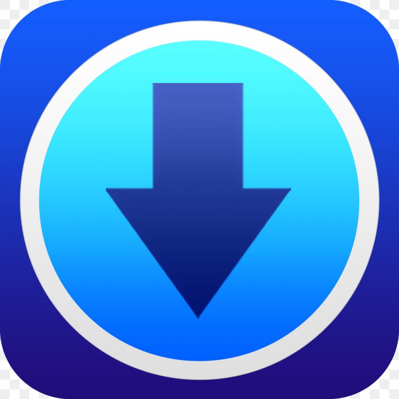 Freemake Video Downloader Download Manager Apple, PNG, 1024x1024px, Freemake Video Downloader, App Store, Apple, Blue, Download Manager Download Free
