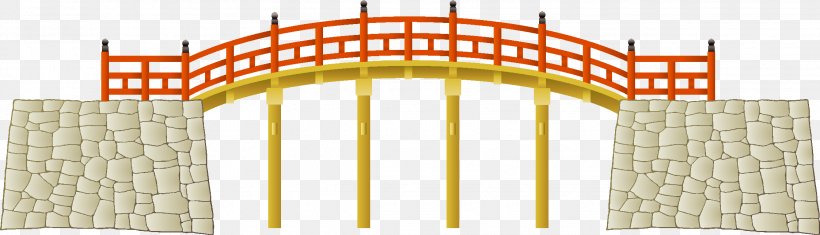 Landscape Euclidean Vector Bridge, PNG, 2244x645px, Landscape, Animation, Bridge, Curtain, Gratis Download Free
