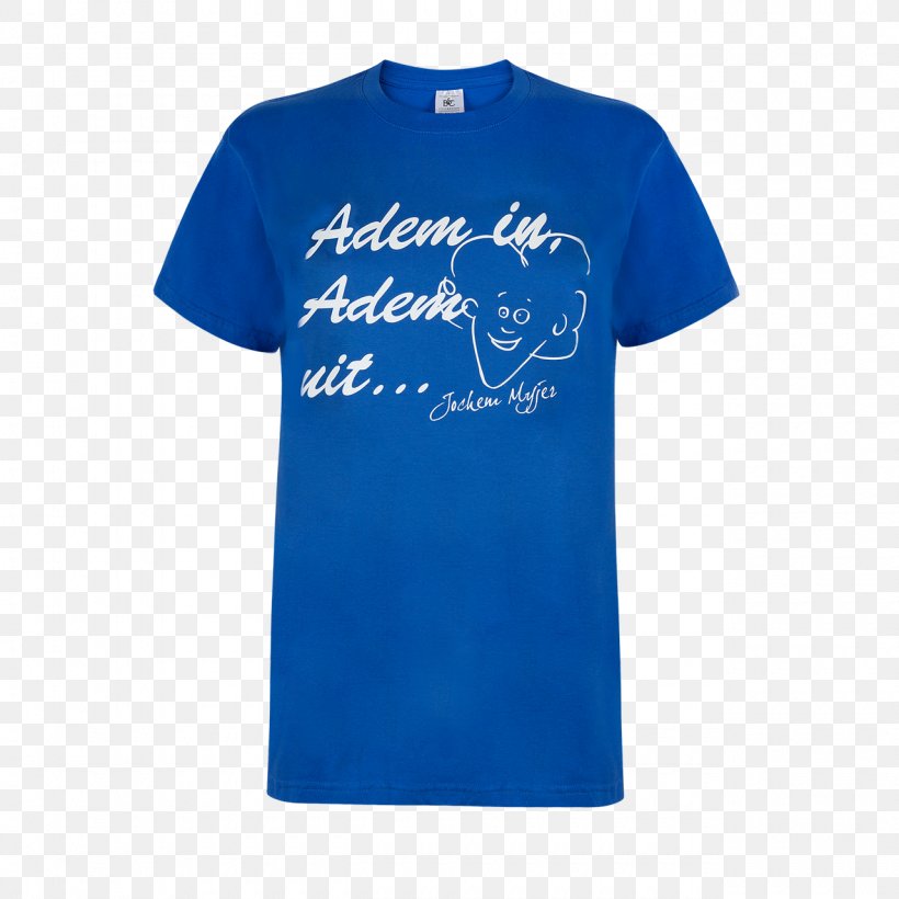 Printed T-shirt 2016 Cologne Marathon 2017 Cologne Marathon Clothing, PNG, 1280x1280px, Tshirt, Active Shirt, Blue, Brand, Button Download Free