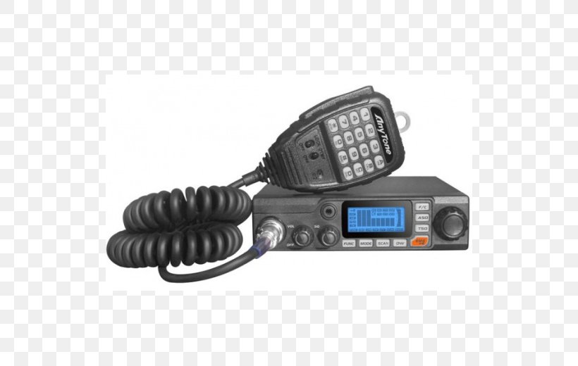 Citizens Band Radio Transceiver FM Broadcasting Mega Limited, PNG, 520x520px, Citizens Band Radio, Communication Device, Continuous Tonecoded Squelch System, Electronic Device, Electronics Download Free
