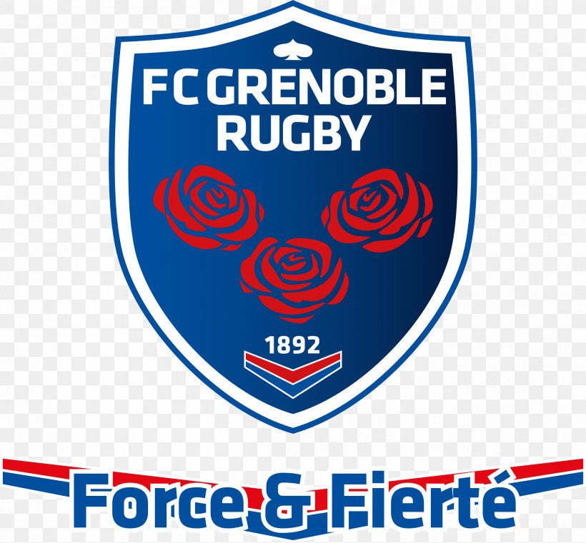 FC Grenoble Rugby Stade Lesdiguières Rugby Pro D2 Rugby Club Vannes 2016–17 Top 14 Season, PNG, 2396x2224px, Fc Grenoble Rugby, Area, Brand, Emblem, Grenoble Download Free