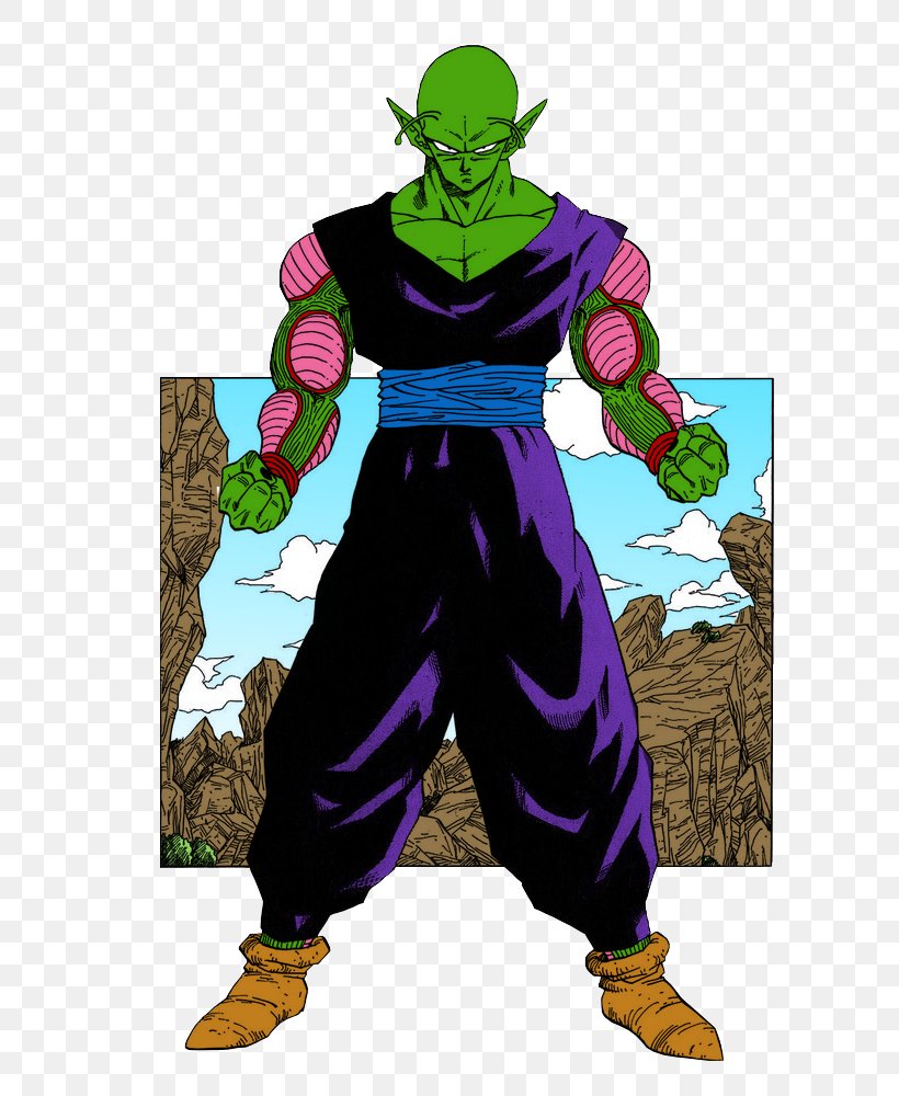 King Piccolo Trunks Tien Shinhan Goku, PNG, 666x1000px, Watercolor, Cartoon, Flower, Frame, Heart Download Free