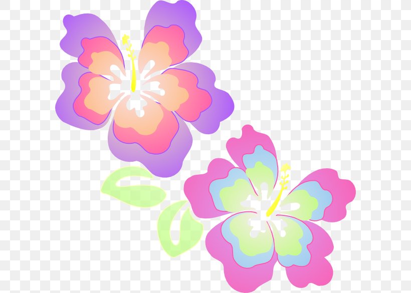 Rosemallows Clip Art Floral Design Pink M, PNG, 600x585px, Rosemallows, Butterfly, Floral Design, Flower, Flowering Plant Download Free